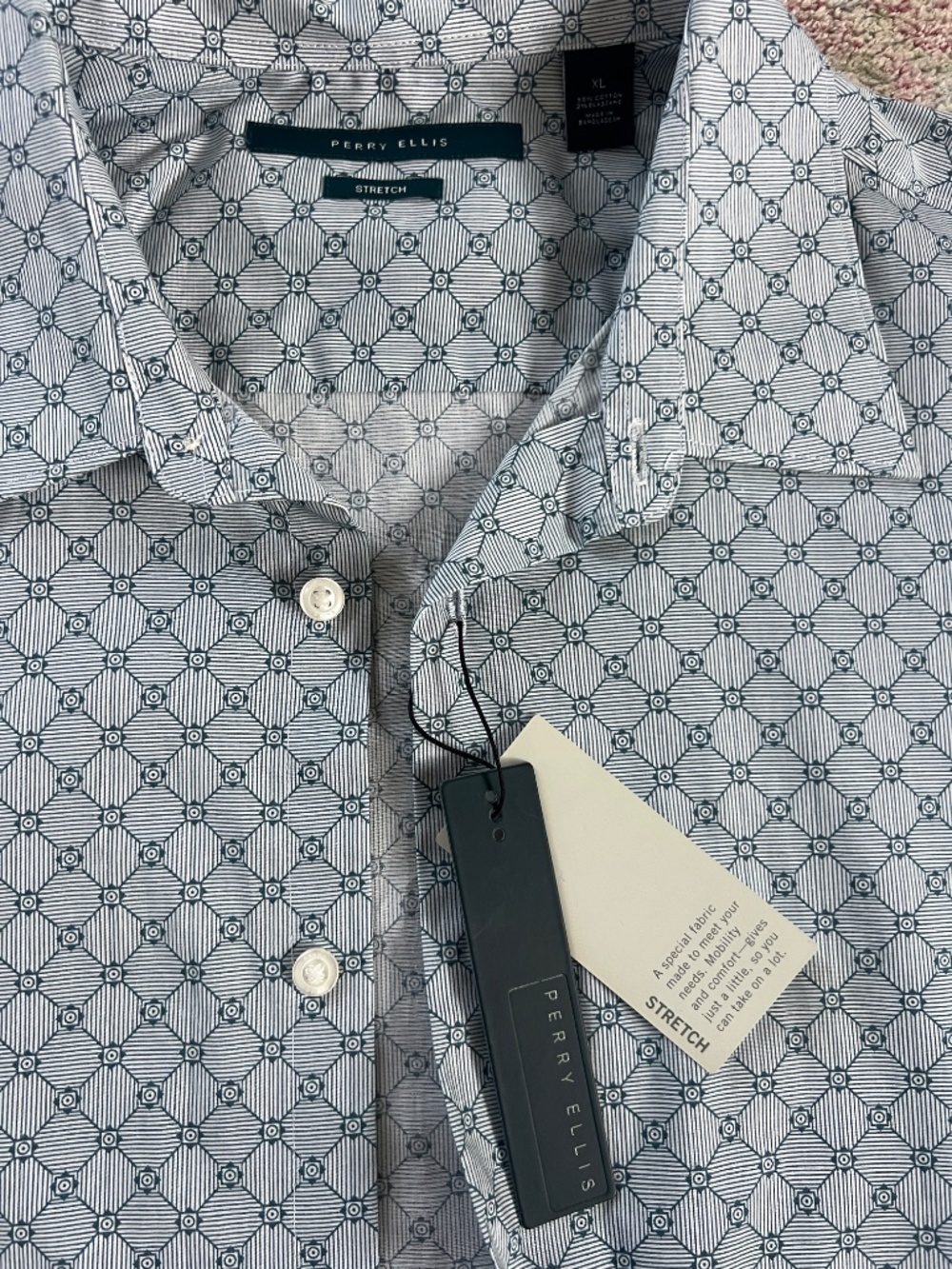 Perry Ellis Stretch Dress Shirt